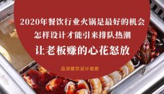 2020年餐飲行業(yè)火鍋是最好的機(jī)會，怎樣設(shè)計才能引來排隊熱潮，讓老板多掙錢